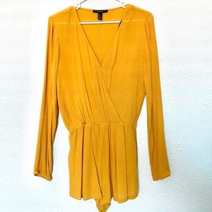 Mustard Yellow Romper